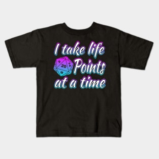 I Take Life 20 Points At A Time Kids T-Shirt